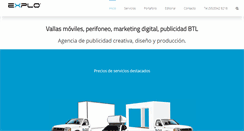 Desktop Screenshot of explotumarca.com